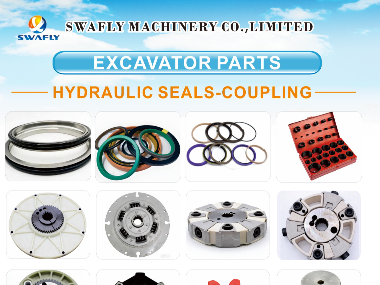 Qualitätsdichtungen und -teile für Bagger, Lader und Planierraupen