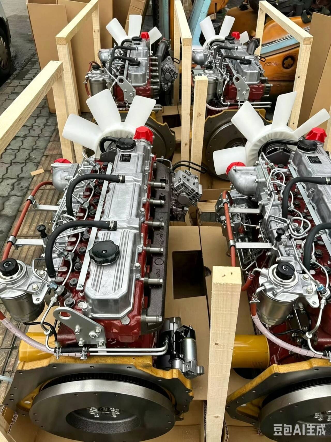 Mitsubishi S4S- und S6S-Dieselmotoren auf Lager – für Gabelstapler, Kompaktlader und Kehrmaschinen