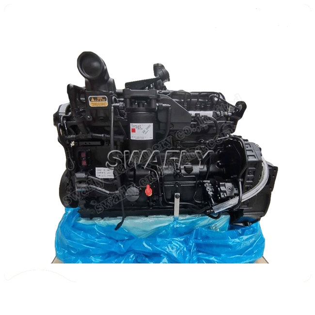 China Cummins Brandneuer QSB6.7 6D107 Dieselmotor