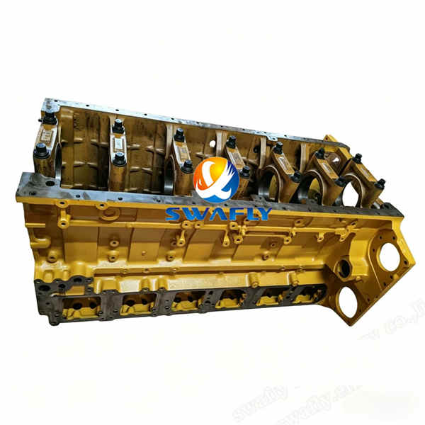 Komatsu 6D140-2 Motor-Langblock